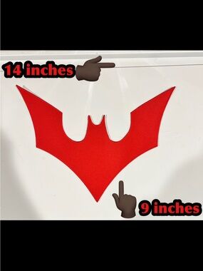 Batman Beyond Iron On Patch